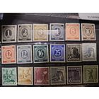 Лот чистых марок Германии оккупация