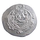 Пол драхмы арабо сасаниды.