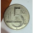 С рубля без мц! 5 крон 1929 Чехословакия серебро