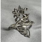 Кольцо серебряное 925 пробы. 64