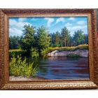 Кособуцкий И. "Неман", 60х40см. х.м.