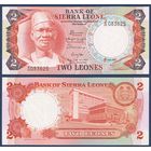 Сьерра-Леоне, 2 леоне 1983 г, P-6f (B, президент Сиака Стивенс), UNC