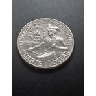 США 25 центов (квотер) 1976 D  -  200 лет независимости США