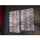 Автомобильные номера для коллекции Бельгия