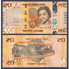 Сьерра-Леоне, 20 леоне 2022 г., P-W38 (номинация IBNS 2022), UNC