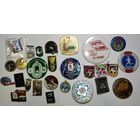 Значки. Спорт. Много. Разные.Есть и редкие