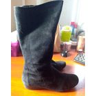 Сапоги деми, натуральный замш, р-р 38-39