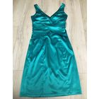 Бирюзовое платье