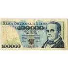 100000 злотых 1990 г. Польша