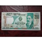 200 песо Уругвай 1986 г.