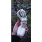 КОЛЛЕКЦИОННАЯ ФАРФОРОВАЯ СТАТУЭТКА ГИМНАСТКА ГОРОДНИЦА РАННИЙ ВАРИАНТ ОРИГИНАЛ  .  Распродажа Коллекции !!! . Экспресс  Аукцион с рубля без МПЦ   .Много лотов в продаже .