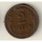 Венгрия 2 филлер 1930