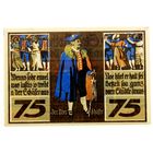 РАСПРОДАЖА!!! - ГЕРМАНИЯ РОТЕНБУРГ-над-ТАУБЕРОМ (БАВАРИЯ) "B" - 75 пфеннигов 1921 год- BU!