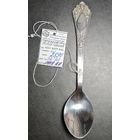 Ложка чайная шикарная, серебро 925 проба, С РУБЛЯ! Лот серебра #10