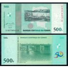 Конго 500 франков 2010 год, UNC. "50 лет Независимости Конго"