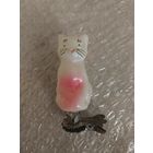 Старинная ёлочная игрушка кот.