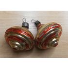 Елочная игрушка, волчок, юла, 2 шт. одним лотом