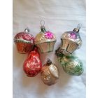 Ёлочные игрушки СССР одним лотом 0111