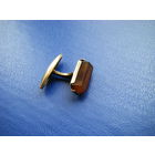 Запонка потеряшка из СССР. Звезда 875. Агат.