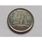 Канада 10 центов 2020 г.