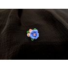 Брошь, полимерная глина, винтаж