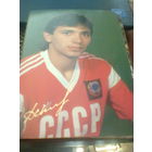 ЗВЕЗДЫ СОВЕТСКОГО ФУТБОЛА--Иг.Добровольский--Динамо Москва+автограф