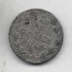 КОРОЛЕВСТВО ПОЛЬСКОЕ /КОРОЛЕВСТВО КОНГРЕССОВОЕ/. 5 ГРОШЕЙ 1824. КОРОЛЬ АЛЕКСАНДР I.