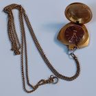 Позолоченные часы-кулон " Заря". СССР. Все лоты с 1 рубля!