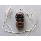 ВФ25-02 Кулон Череп и кости Кустарное производство 1970-е