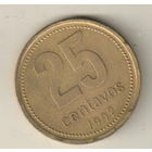 Аргентина 25 сентаво 1992