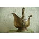 Зольник ,  латунь  БОЛЬШОЙ   высота  29,5 см ; 32 см , ширина 29,5 см