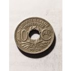 Франция 10 сантим 1924
