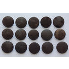 Кительный комплект пуговиц солдата Вермахта (Цинк)