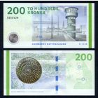 Дания 200 крон 2009 г. (2016 г.) (P-67f(2), UNC) [Callesen - Sorensen]