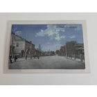 Пружаны 1916г. Замковая улица, цветная, прошла почту.