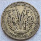 Французская Западная Африка 25 франков 1956