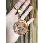 Брелок на удачу Четырехлистный клевер Сувель березы