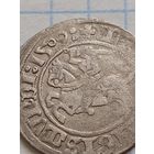 Полугрош 1509 года. Кольцо впереди всадника!