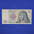 Старт с 1 Рубля !!! Банкнота 10 марок 1980 года - ФРГ Германия оригинал