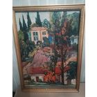 Довгялло Михаил Хрисанфович 1908-1978г. картон масло "кавказ.Хоста" 1975г (размер 50/69 см)