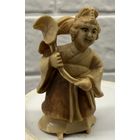 Фигурка из БИВНЯ МАМОНТА. 6. СТАРАЯ. 19 век. Клеймо. НЭЦКЕ ?  Распродажа коллекции!!!