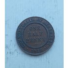 Австралия 1/2 пенни 1938 год полное название страны Австралийский Союз король Георг VI с надписью IND: IMP: