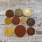 Сборный лот монет СССР 10 шт, сборные лоты выставляются на пару часов