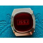 СССР. Часы Электроника-1 (Иллюминатор). Редкость на сегодняшний день и по состоянию, и по работоспособности. Яркий, контрастный, индивидуальный и неповторимый дизайн. (1). Торг.
