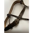 Полный оригинальный комплект советской партупеи 50-х годов -120 см. Мягкая, винтажной потёртости кожа.