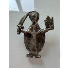 Нашивка. Накладка. Образок  Николай Можайский.  СЕРЕБРО.  РЕДКОСТЬ.