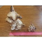 ФАРФОРОВАЯ СТАТУЭТКА СОБАКА СВЕТИЛЬНИК ГЕРМАНИЯ  ПОЛНОСТЬЮ ЦЕЛЫЙ СОСТОЯНИЕ ЛЮКС АУКЦИОН ВСЕГО 5 ДНЕЙ