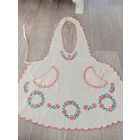 Фартук СССР с вышивкой, передник СССР.