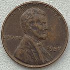 США 1 цент 1957 г.
