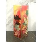 Ваза * для Цветов * Стекло * Высота 30 см * 10 на 10 см * Очень Красивая !